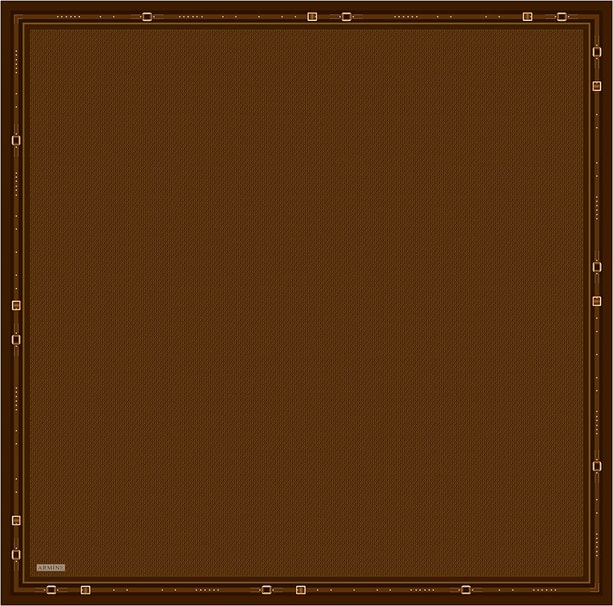 Armine Monogram Desenli Saf İpek Twill Eşarp 9401D 80