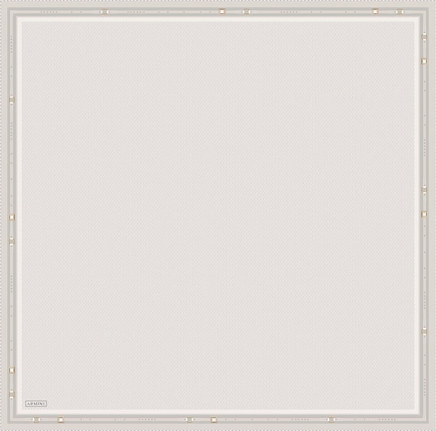 Armine Monogram Desenli Saf İpek Twill Eşarp 9401D 85