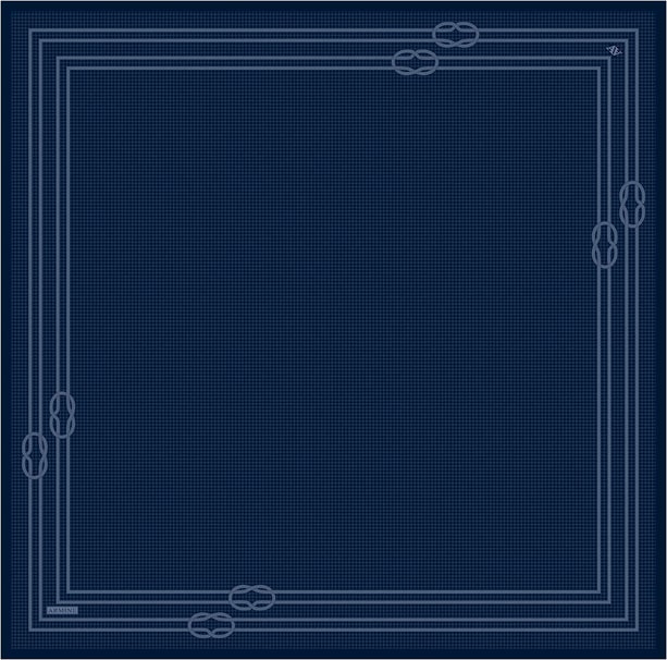 Armine Klasik Desenli Saf İpek Twill Eşarp 9404D 08