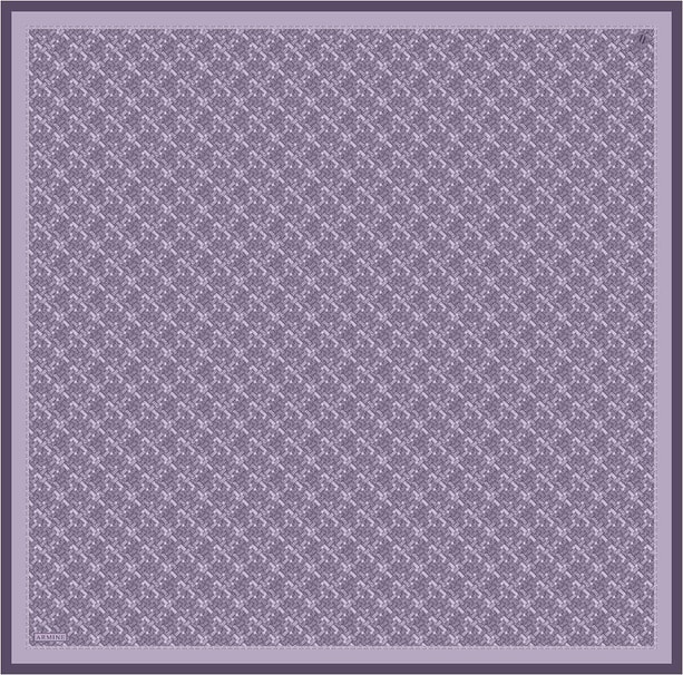 Armine Soyut Desenli Saf İpek Twill Eşarp 9405D 05