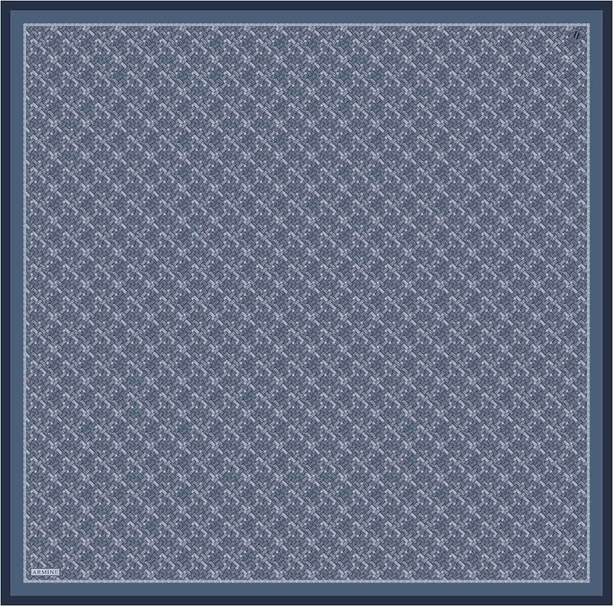 Armine Soyut Desenli Saf İpek Twill Eşarp 9405D 31