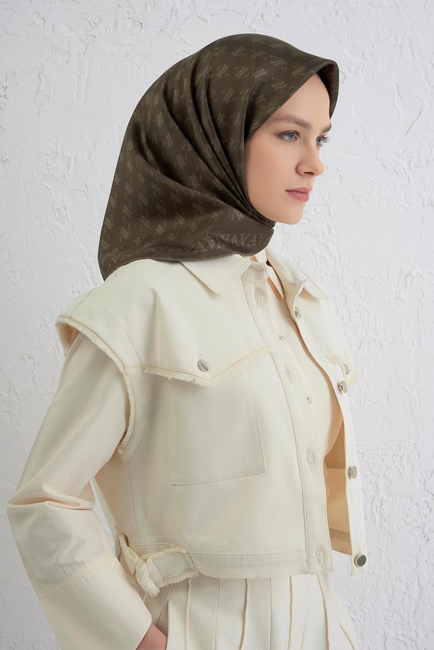 Armine Saf İpek Sura Eşarp 9412D 83