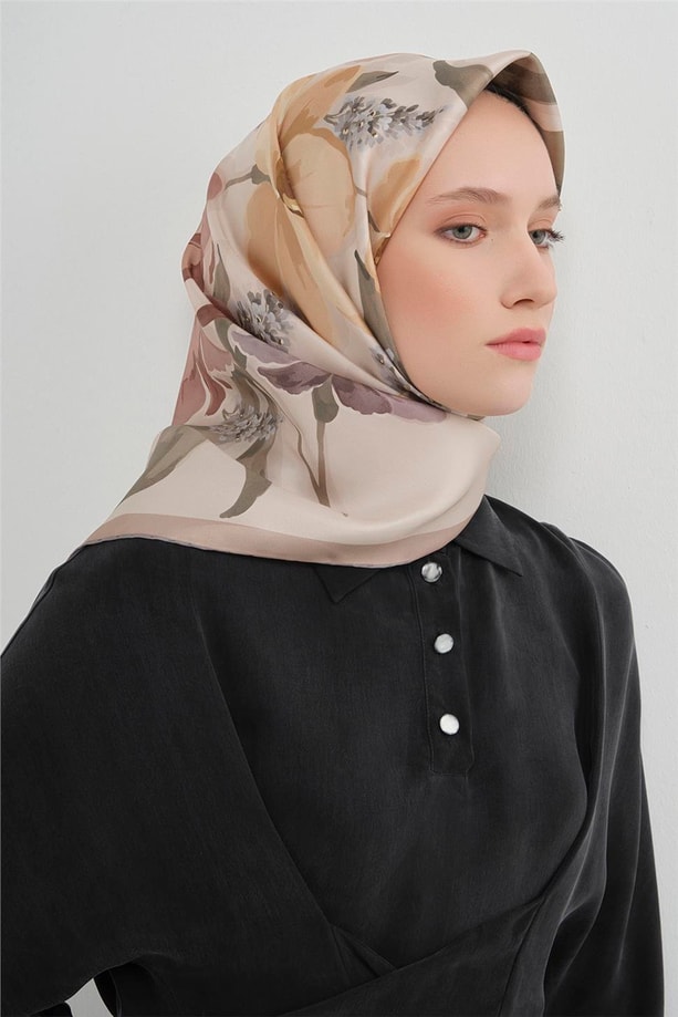 Armine Saf İpek Sura Eşarp 9414D 4