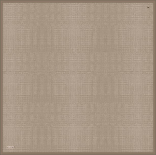 Armine Soyut Desenli Saf İpek Twill Eşarp 9415D 02