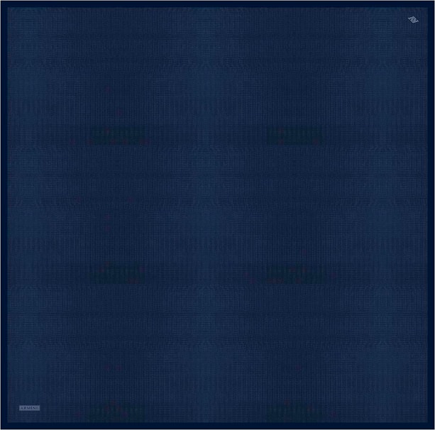 Armine Soyut Desenli Saf İpek Twill Eşarp 9415D 10