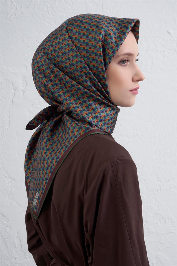 Armine Saf İpek Sura Eşarp 9417D 52
