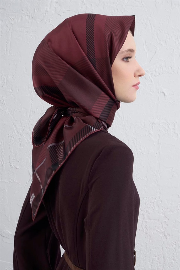 Armine Saf İpek Sura Eşarp 9418D 53