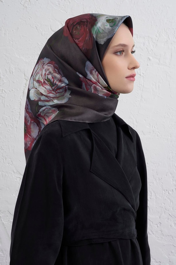 Armine Saf İpek Sura Eşarp 9419D 85