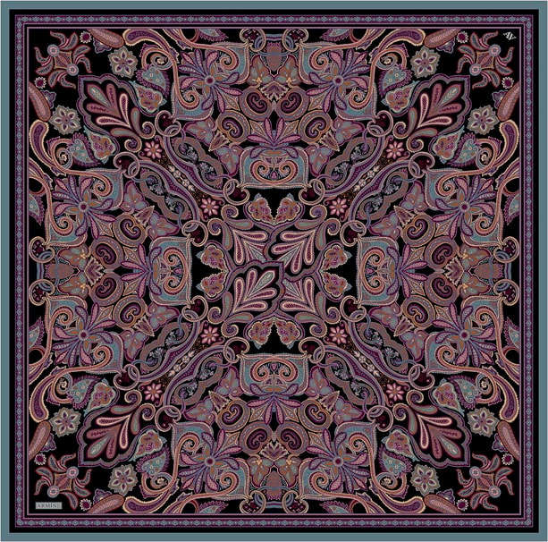 Armine Saf İpek Sura Eşarp 9421D 86