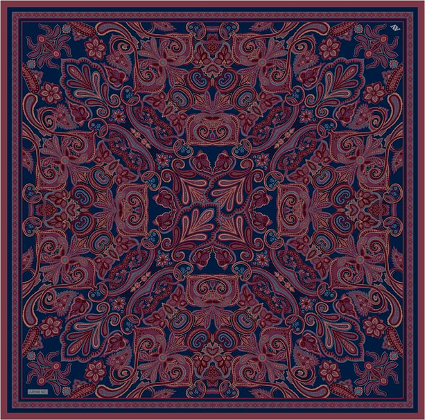 Armine Saf İpek Sura Eşarp 9421D 88