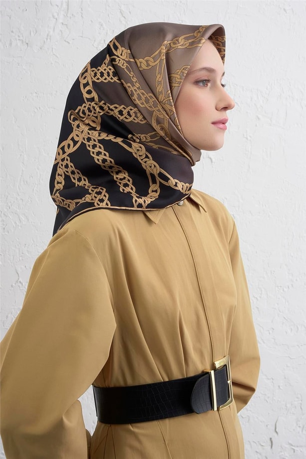Armine Saf İpek Sura Eşarp 9427D 02