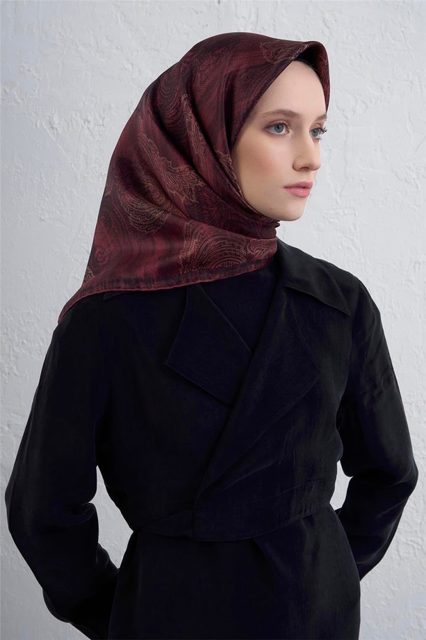 Armine Saf İpek Sura Eşarp 9428D 03