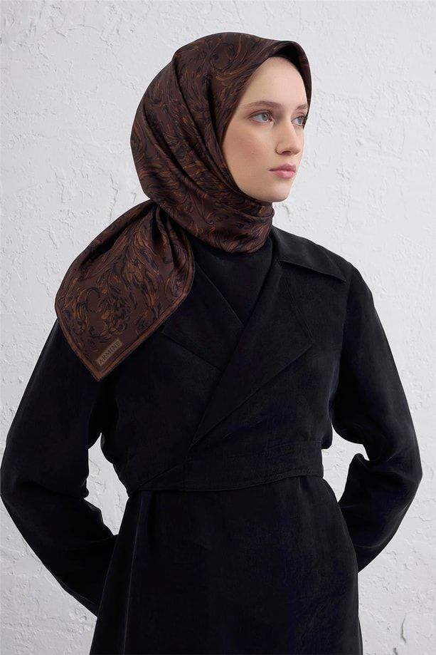 Armine Saf İpek Sura Eşarp 9431D 80