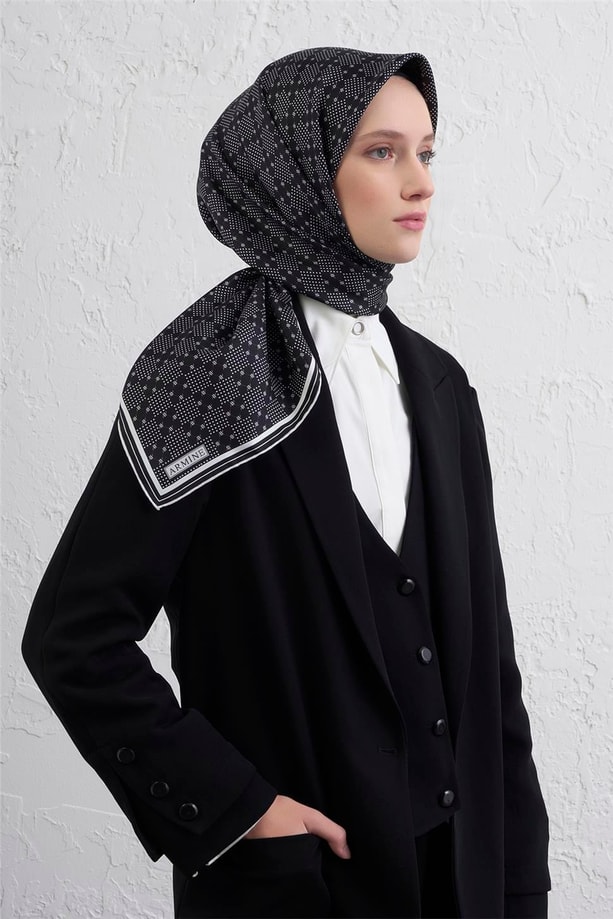 Armine Saf İpek Sura Eşarp 9440D 20