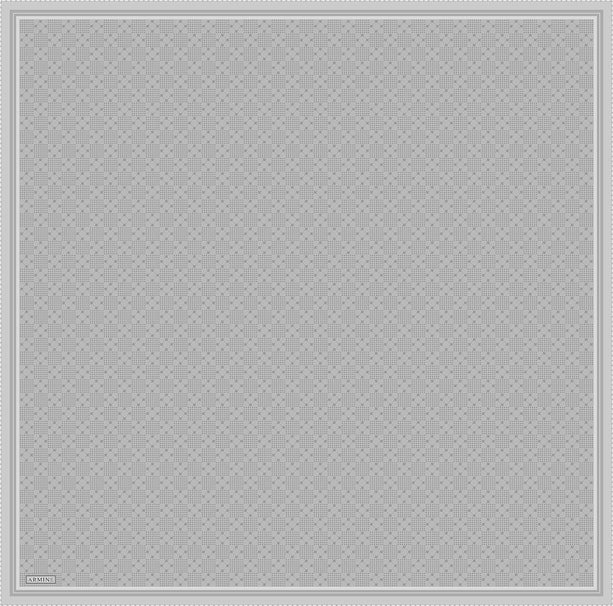 Armine Monogram Desenli Saf İpek Twill Eşarp 9440D 57