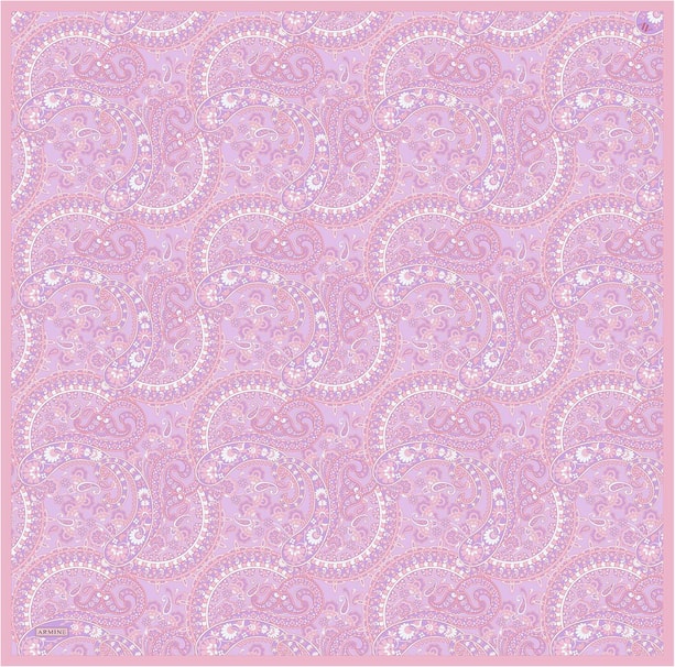 Armine Desenli Saf İpek Sura Eşarp 9304-52