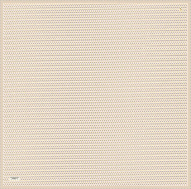 Armine Desenli Saf İpek Twill Eşarp 9307-01