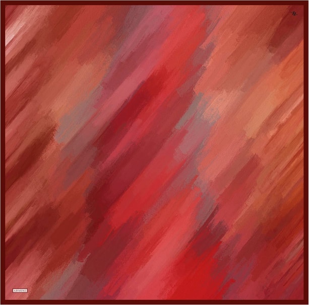 Armine Desenli Saf İpek Sura Eşarp 9308-34