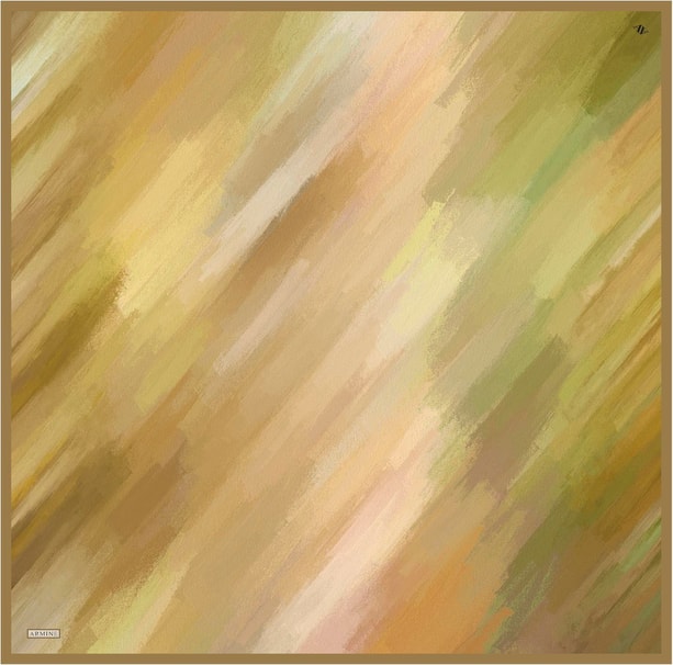 Armine Desenli Saf İpek Sura Eşarp 9308-82