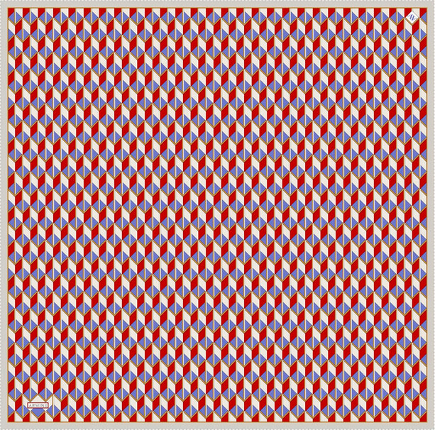 Armine Desenli Saf İpek Sura Eşarp 9309-01