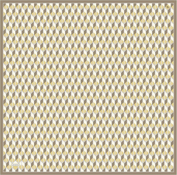 Armine Desenli Saf İpek Sura Eşarp 9309-33