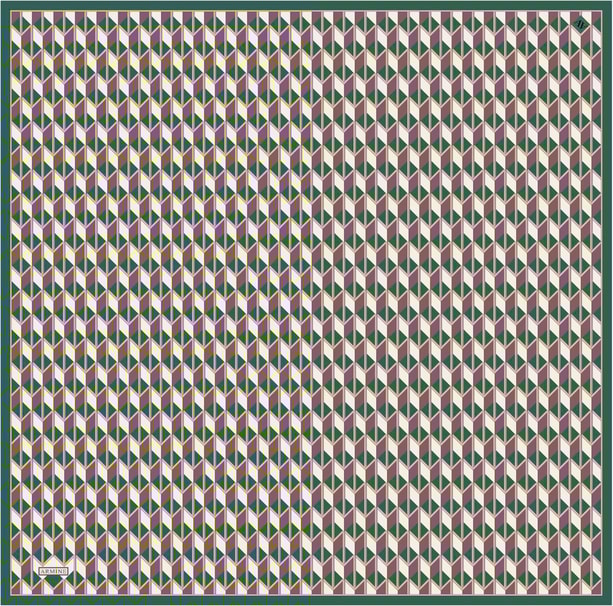 Armine Desenli Saf İpek Sura Eşarp 9309-84