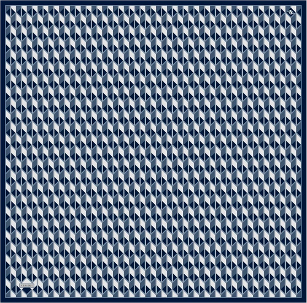 Armine Desenli Saf İpek Sura Eşarp 9309-87