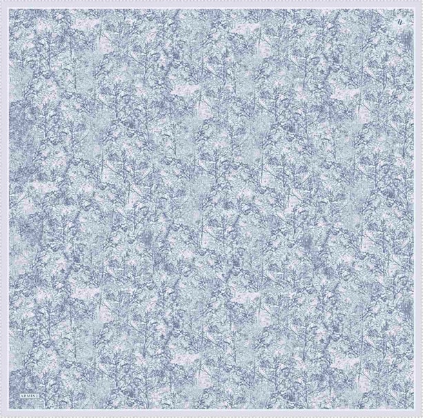 Armine Desenli Saf İpek Twill Eşarp 9311-33