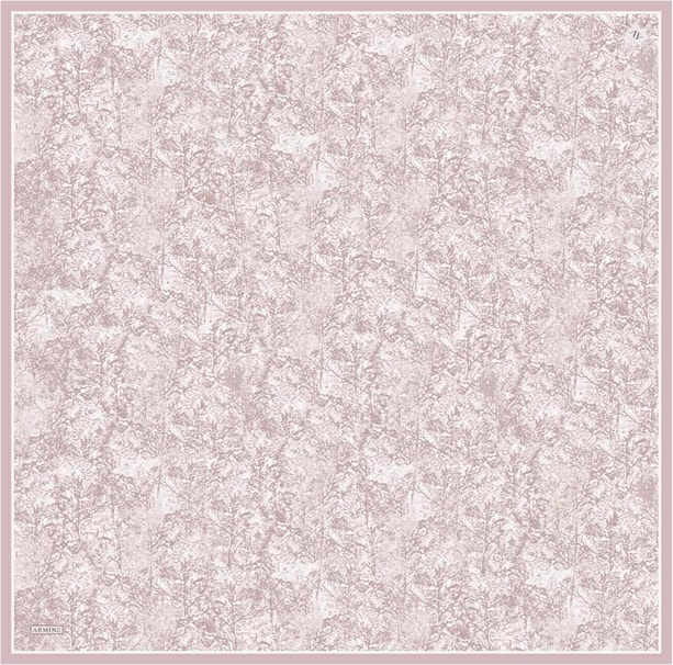 Armine Desenli Saf İpek Twill Eşarp 9311-86