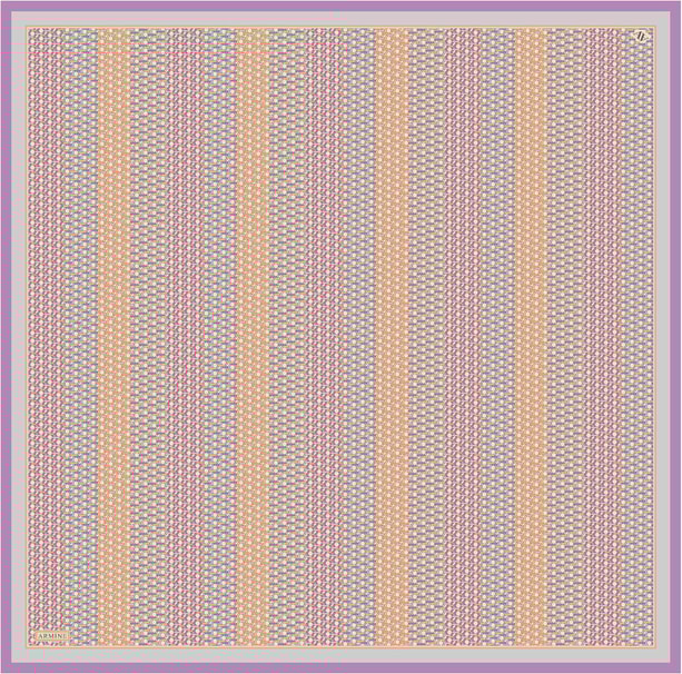 Armine Desenli Saf İpek Sura Eşarp 9319-82