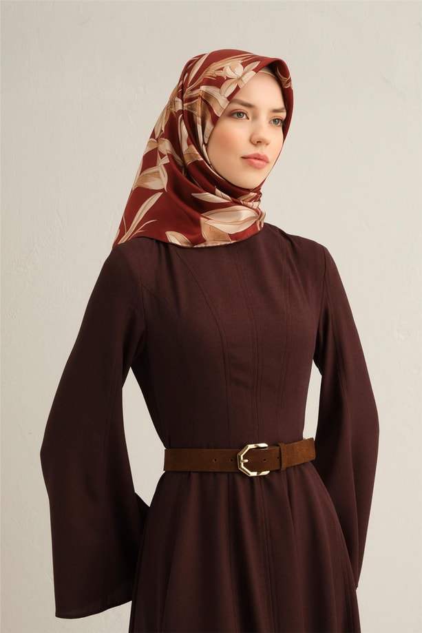 Armine Dijital Saf İpek Eşarp 9324D (S) 57