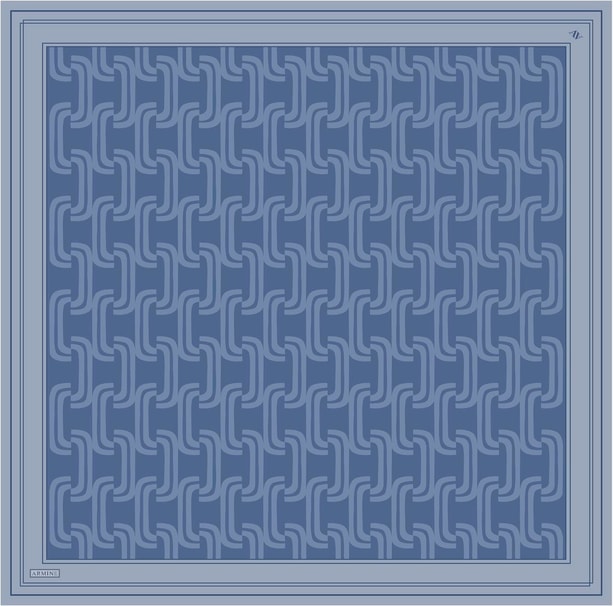 Armine Desenli Saf İpek Sura Eşarp 9343-03