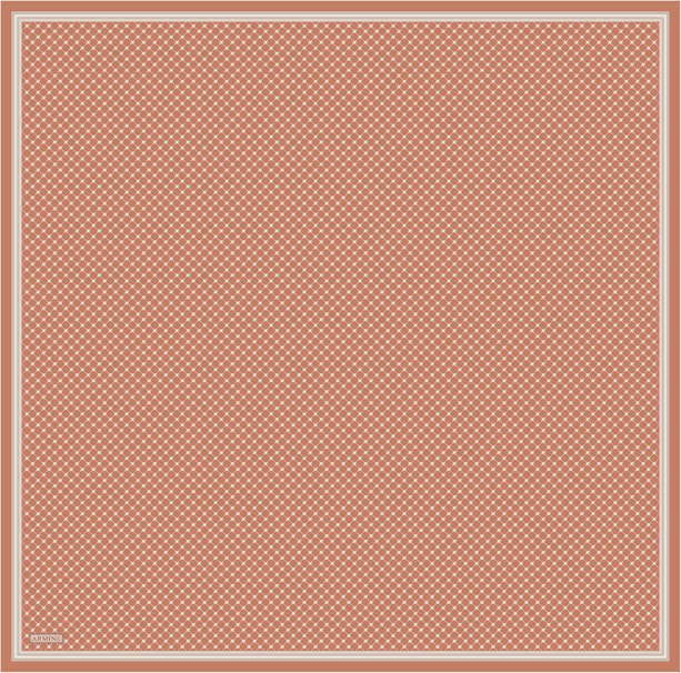 Armine Desenli Saf İpek Twill Eşarp 9345-05
