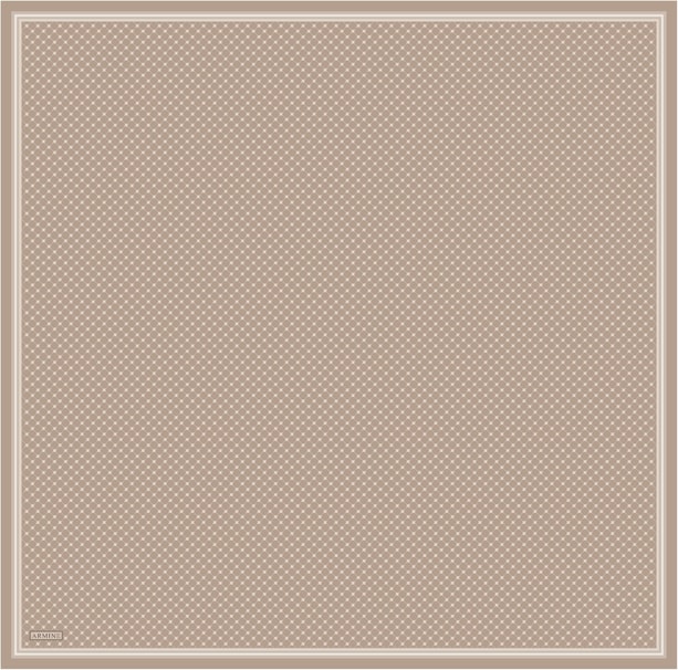 Armine Desenli Saf İpek Twill Eşarp 9345-13