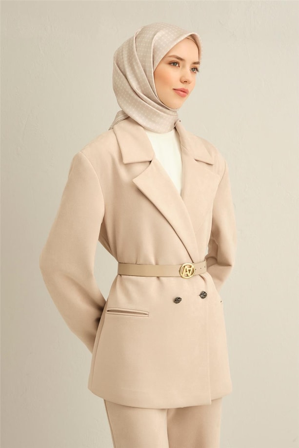 Armine Dijital Saf İpek Eşarp 9345D (T) 86