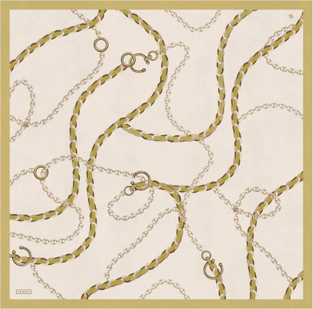 Armine Desenli İpek Sura Eşarp 9346-33