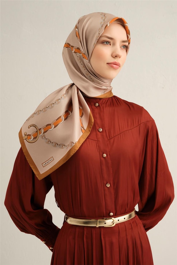 Armine Dijital İpek Eşarp 9346D (S) 38