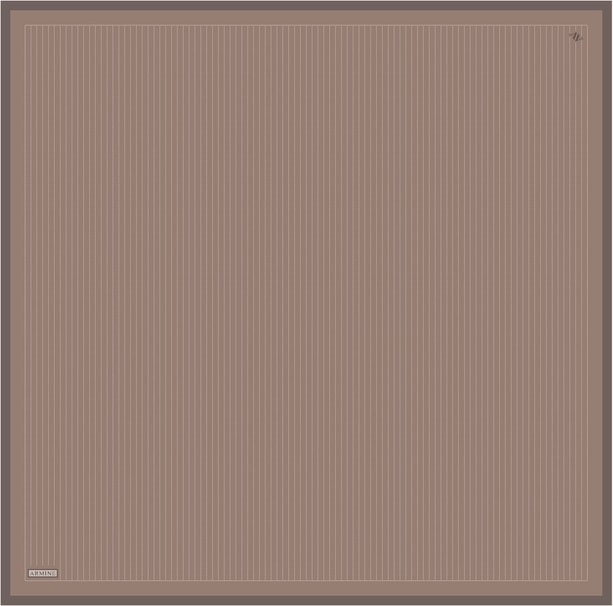 Armine Desenli Saf İpek Twill Eşarp 9348-36