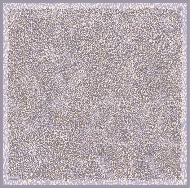 Armine Desenli Saf İpek Twill Eşarp 9352-06