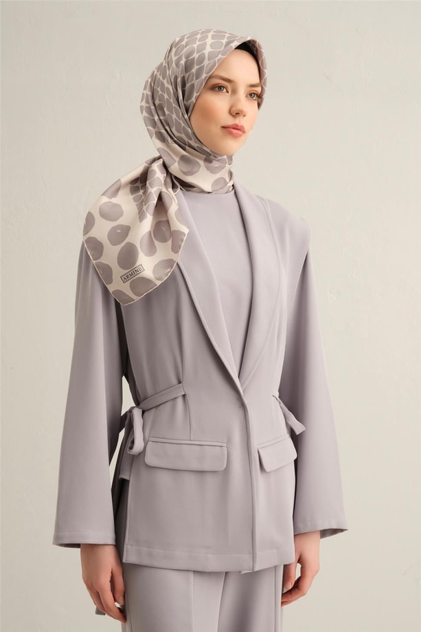 Armine Dijital Saf İpek Eşarp 9354D (T) 84