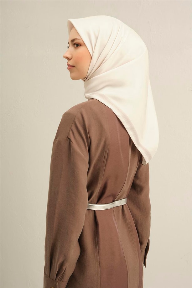 Armine Desenli Saf İpek Sura Eşarp 9356- 07