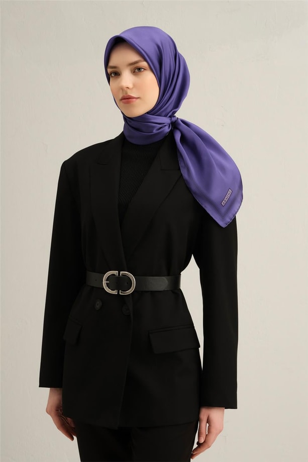 Armine Desenli Saf İpek Sura Eşarp 9356- 55