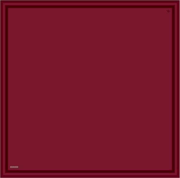 Armine Klasik Desenli Saf İpek Twill Eşarp 9356 35