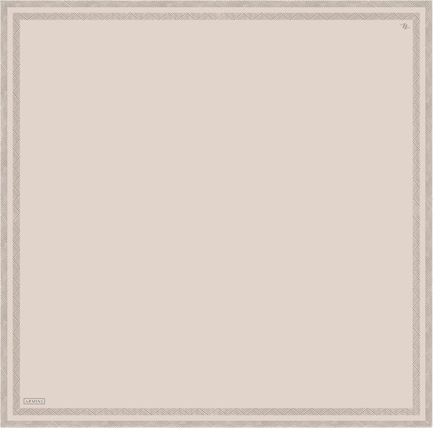 Armine Klasik Desenli Saf İpek Sura Eşarp 9357 03