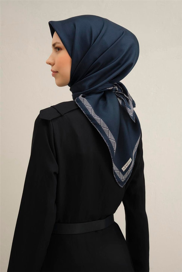 Armine Dijital Saf İpek Eşarp 9357D (S) 04