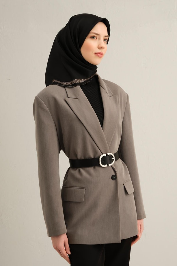 Armine Desenli Saf İpek Twill Eşarp 9357-01
