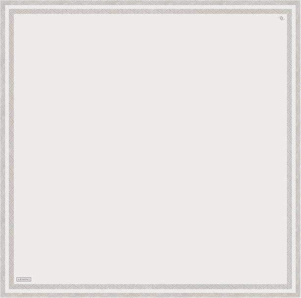 Armine Desenli Saf İpek Twill Eşarp 9357-02
