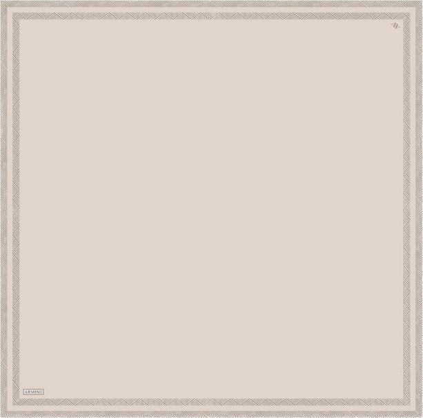 Armine Desenli Saf İpek Twill Eşarp 9357- 03