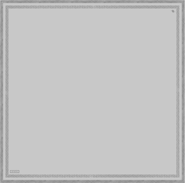 Armine Desenli Saf İpek Twill Eşarp 9357-57