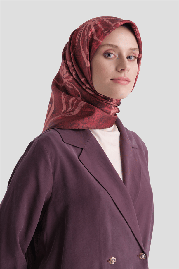 Armine Saf İpek Twill Eşarp 9600D 11